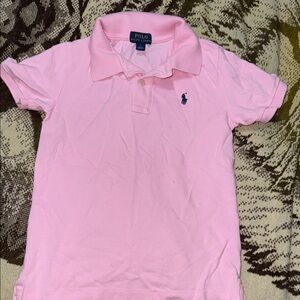 Polo by Ralph Lauren Pink Polo Shirt Classic Style
